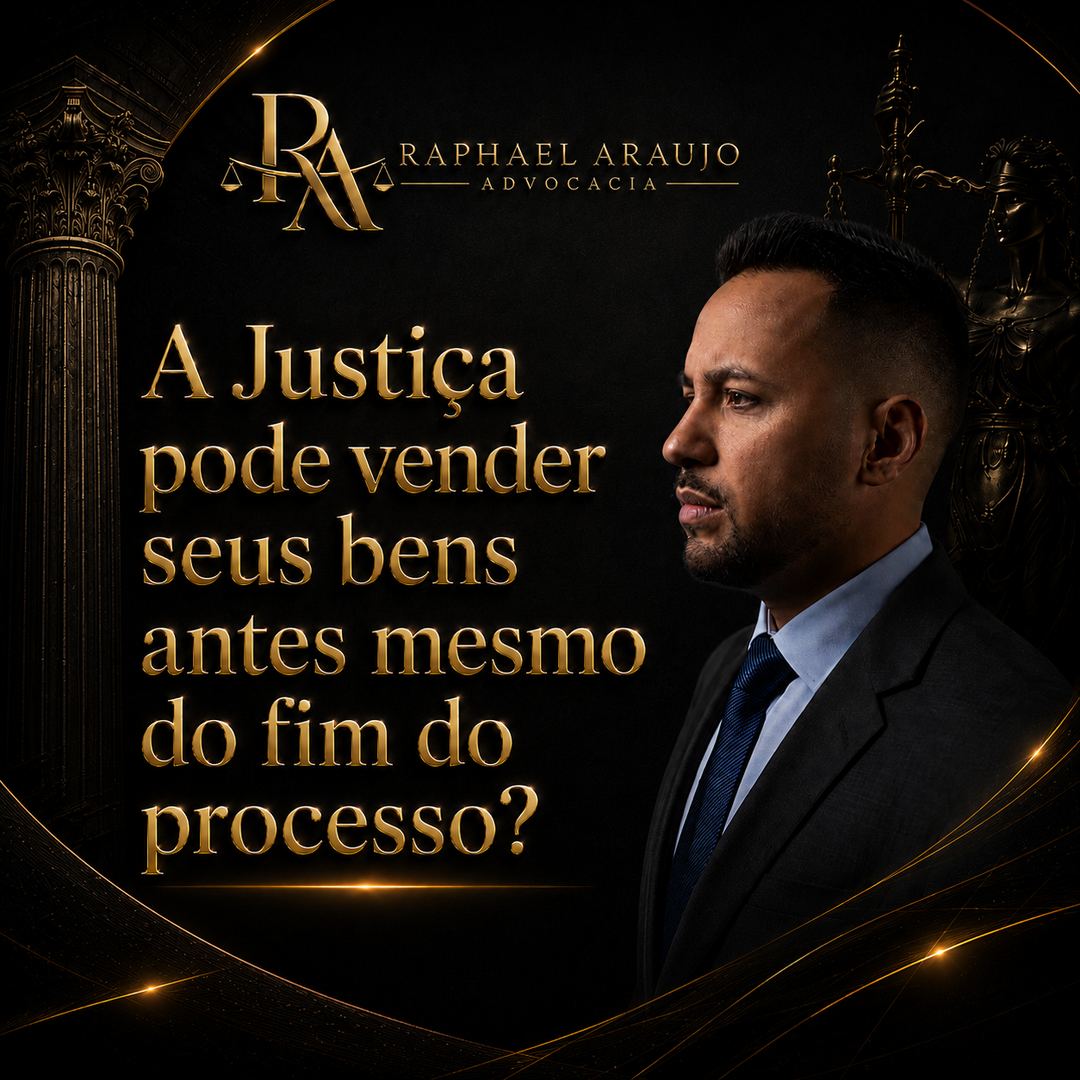 A Justiça pode vender seus bens antes mesmo do fim do processo? Entenda quando a alienação antecipada é permitida