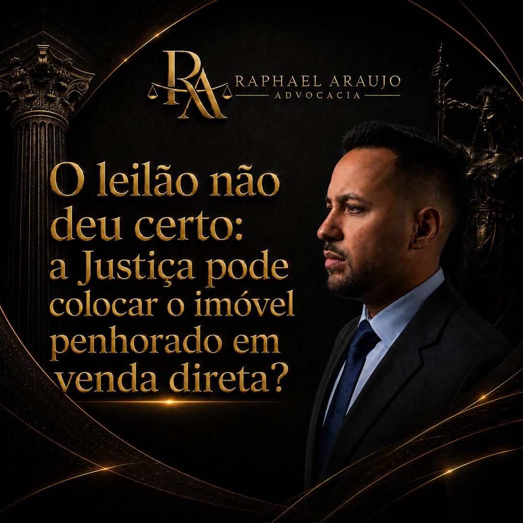 O leilão não deu certo: o imóvel penhorado pode ser colocado em venda direta?