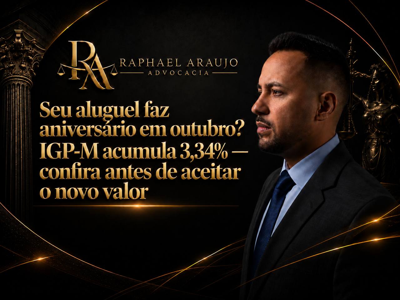 Seu aluguel faz aniversário em outubro? IGP-M acumula 3,34% — confira antes de aceitar o novo valor